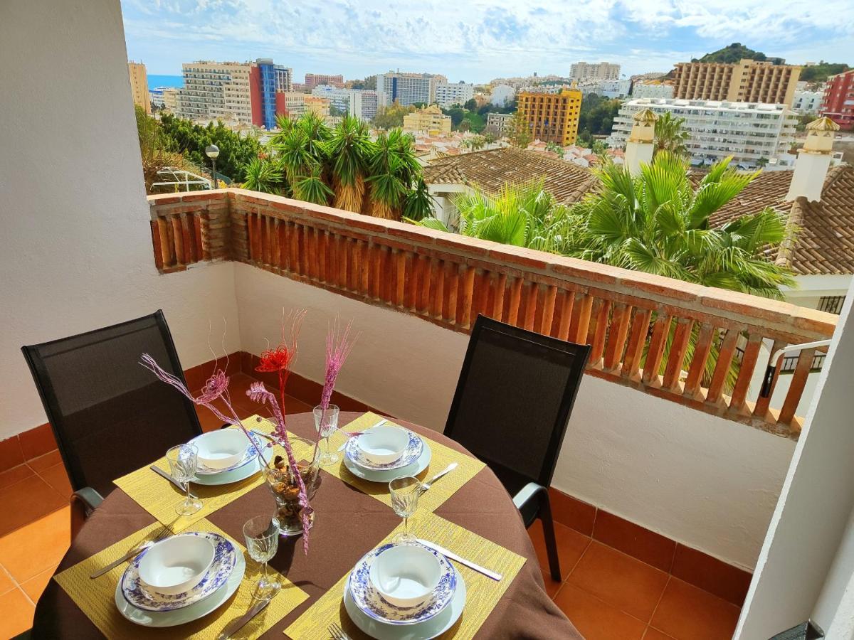2Bdr Sunny Apartment With Pool And Private Parking In Benalmádena Extérieur photo